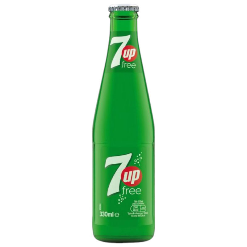 7Up Zero Bottles