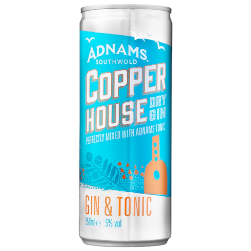 Cans Adnams Copper House Gin&Ton 12 X250Ml