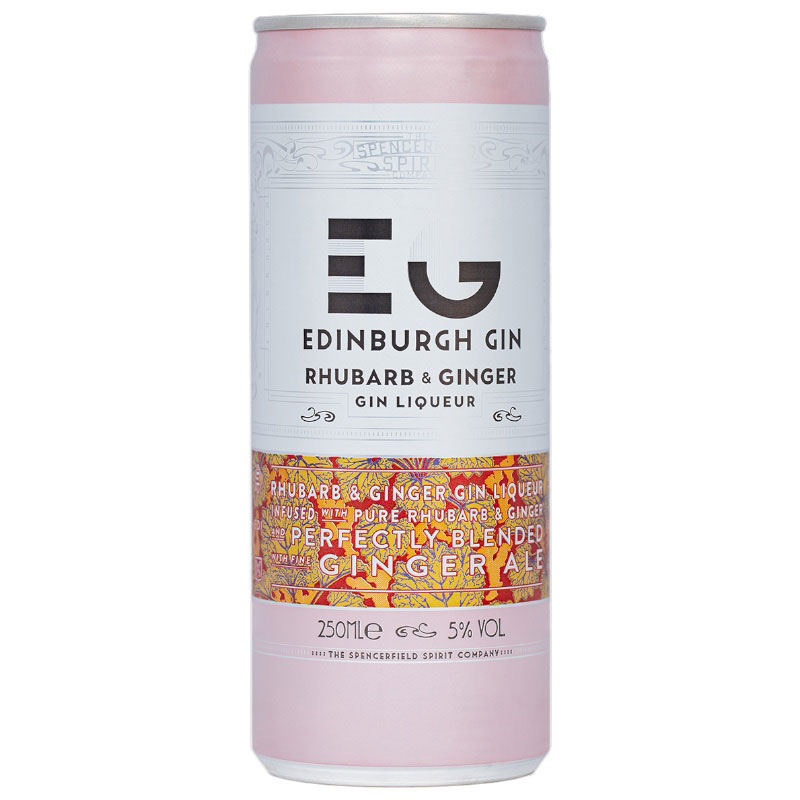 Edinburgh Gin Rhubarb & Ginger RTD