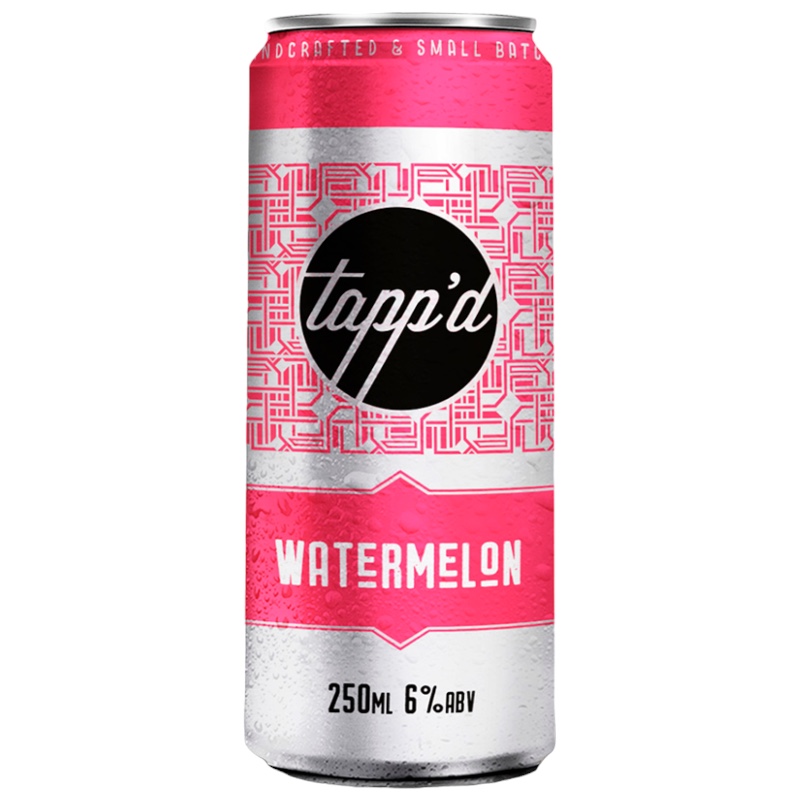 Tapp'd Watermelon Cans