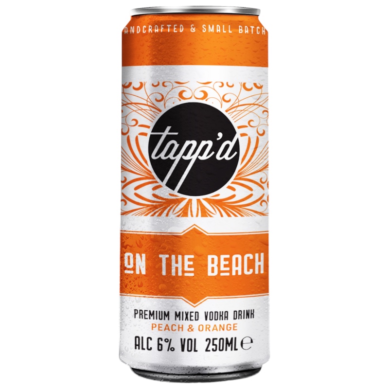 Tapp'd On The Beach Cans