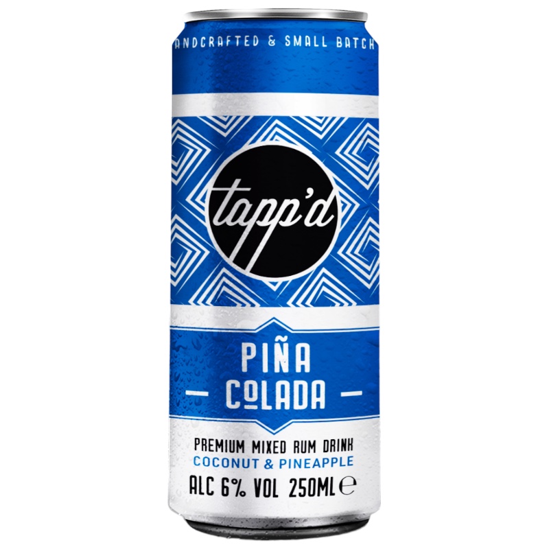 Tapp'd Pina Colada Cans